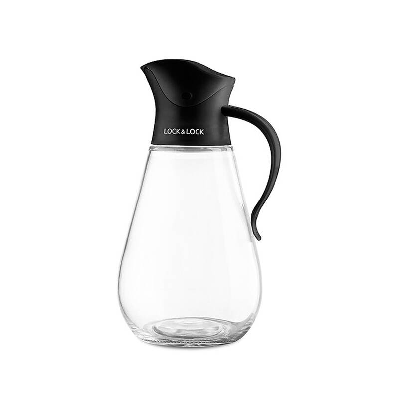 Bình Đựng Dầu Với Nắp Mở Tự Động LocknLock 550Ml - 2 Màu (Đen. Đỏ) - CKO101 image number null